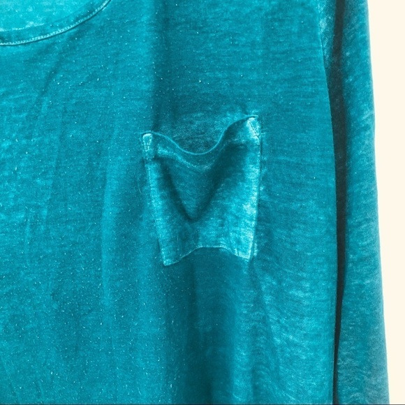 Lane Bryant women’s turquoise‎ burn out with pocket Size 26/28 - Picture 7 of 13